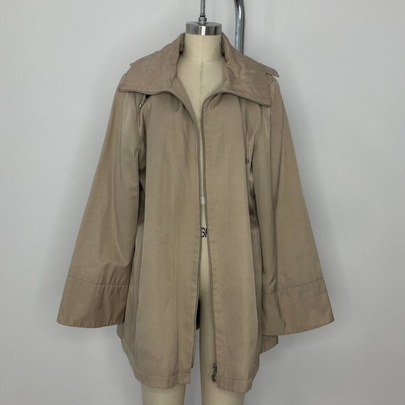 Calvin Klein raincoat beige size XL - Picture 1 of 7